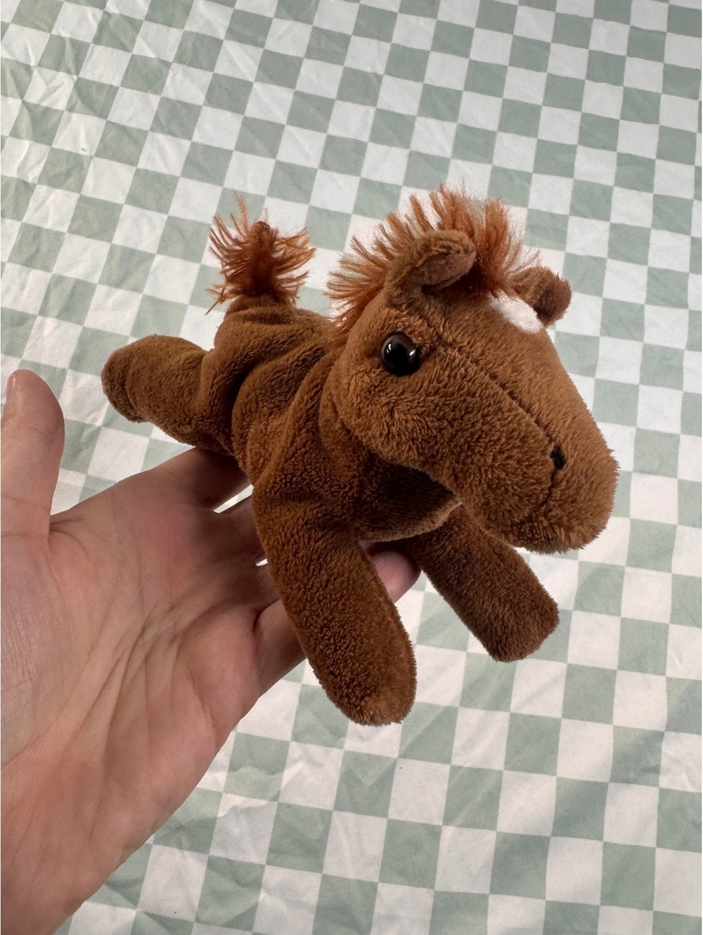 Unipak Brown Plush Horse Stuffed Animal